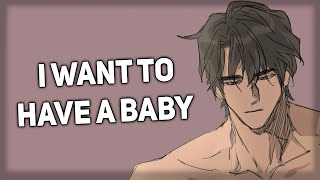 Your clingy husband wants a baby Comfort Kiss ASMR Boyfriend [upl. by Leidgam10]