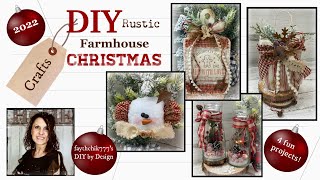 DIY Rustic Farmhouse Christmas Crafts  DIY Christmas Crafts  DIY Rustic Christmas Crafts 2022 [upl. by Yaakov]