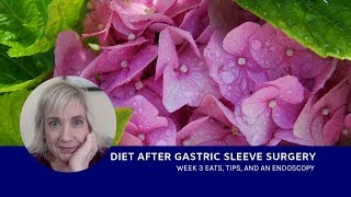 Diet After Gastric Sleeve Surgery Week 3 Eats Tips and An Endoscopy gastricsleevejourney [upl. by Perrie]