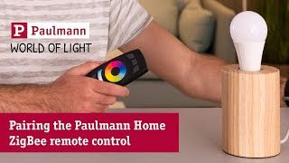 Pairing the Paulmann Home ZigBee remote control [upl. by Dadivitan]