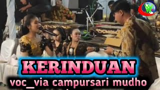 KERINDUAN vocvia ft pengantin pria live campursari mudho laras badong nglutung sendang tulungagung [upl. by Corena]