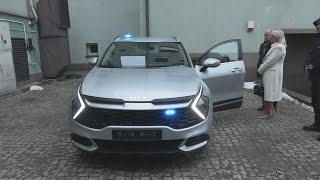 Nowy radiowóz dla ostrowieckich policjantów  LOKALNATV [upl. by Roose]