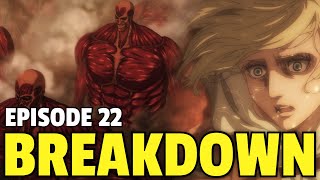 Annie’s crystal  Attack On Titan Season 1 Episode 25 [upl. by Adyaj]