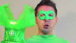 Green Lantern Movie Capture Claw Kmart Exclusive Role Play Toy Review [upl. by Nyladam418]