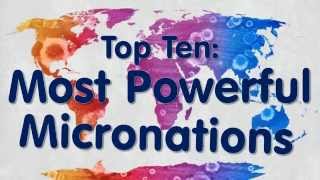 The 10 most powerful micronations  Top ten Micronations ReUpload from quotNOA Newsquot Channel [upl. by Neiluj]