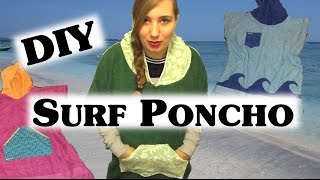 DIY Surf Poncho nähen Tutorial I 19 [upl. by Winser777]