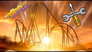 I made a MACK Hyper coaster in No Limits 2 [upl. by Evey]