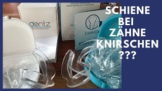 Schiene gegen Zähneknirschen 🦷🥶  Anpassung und Vergleich von Knirschschienen Beißschienen 👆 [upl. by Zipnick]