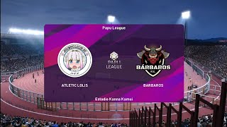 Atletic Lolis vs Barbaros  Papu League T4  Fecha 7 [upl. by Nyliram]