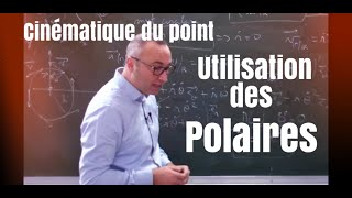 MPSIPCSI Cinématique du point utilisation des coordonnées polaires [upl. by Araccat]