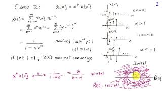 Region of Convergence for the zTransform [upl. by Gaby]