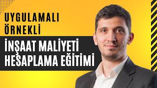 2024 Detaylı İnşaat Maliyet Hesaplama Uygulamalı  Örnekli inşaathesabı inşaatmaliyeti inşaat [upl. by Arihay]