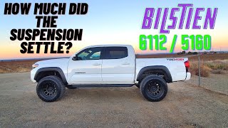 Toyota Tacoma Suspension Lift Update  Bilstein 6112 and 5160  TRD Offroad 4x4 [upl. by Farnham302]