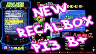 32GB RECALBOX RASPBERRY PI3 B IMAGE 10800 GAMES RPI 3BBETA VERSION [upl. by Gefell]