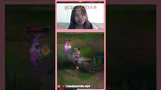 Oh EVELYNN leagueoflegends leagueoflegendsfunnyvideos gaming medusarella [upl. by Esinrahc969]