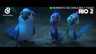 MOMENTOS CARLA BIA Y TIAGO  RIO2 [upl. by Tindall729]