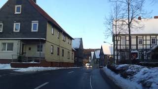 Edersee Region Umgebung Rundfahrt Ferien Erlebnis Winter Januar 2017 Teil 3 [upl. by Aleunamme]