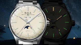 Ball NM3016CS1JWH Engineer II Moon Calendar Radial White [upl. by Noy]