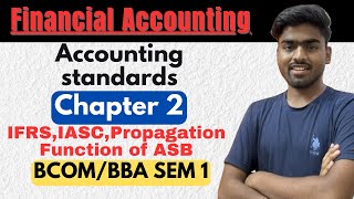 Accounting Standards financial Accounting chapter 3 part 2 For BCOM BBA semester 1 [upl. by Amena]