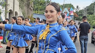 Hermosas Cachiporristas de ILOBASCO LATIN BAND 💃 Agua Zarca 2024 [upl. by Laiceps]