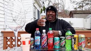 Mountain Dew EveryDew Chug Part 2 in FRIDGE COLD WEATHER [upl. by Adidnac]