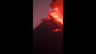 Eruption Halts Bali Travel [upl. by Braynard805]