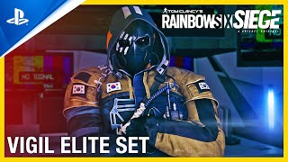 Rainbow Six Siege  New on the Six Vigil Elite Set  PS4 [upl. by Lan]