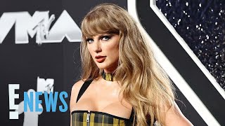 Taylor Swift STUNS on the VMAs Red Carpet in a Sultry and Strappy Ensemble  2024 MTV VMAs  E News [upl. by Enyehc]