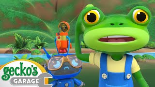 Geckos Garage  Blue is Lost  Cartoons For Kids  Toddler Fun Learning [upl. by Keefe81]