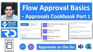 Power Automate Approval Workflow Basics [upl. by Bluma]