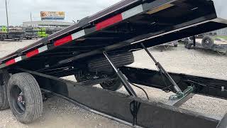 Diamond C DET 208 Power Tilt Equipment Trailer at TSI Trailers [upl. by Alleiram441]