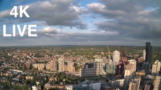 NYE Fireworks in London 20212022  Croydon South London UK  LiveCam Ultra HD 4K [upl. by Hegyera454]