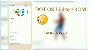 DOT OS Best Alternative Of Viper Os  The Mad Tech [upl. by Sullivan]