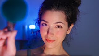 Spanish ASMR ✨ Brushing Your Face amp Your Hair [upl. by Nanyt]