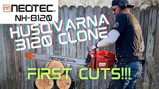 Husqvarna 3120 CLONE  First Cuts [upl. by Refenej]