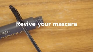 How to revive your driedout mascara in seconds [upl. by Latisha]