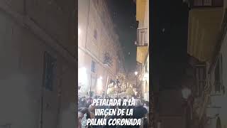 Petalada a la Virgen de la Palma Coronada [upl. by Naida]