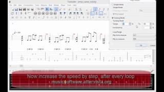 Tuxguitar 13 Free download with feature incremental metronome HD [upl. by Elvia730]