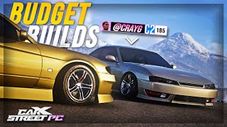 I Made A BUDGET S15 Drift BUILD With CrayG On CarX Street PC [upl. by Assilam]