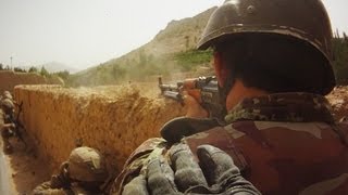 FIREFIGHT ON HELMET CAM IN AFGHANISTAN  PART 2 [upl. by Mloc369]