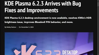 KDE Plasma 623 Arrives with Bug Fixes and Improvements [upl. by Herald]