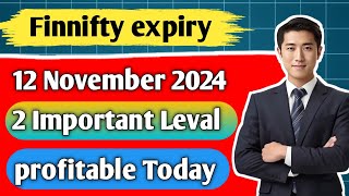 finnifty expiry prediction today 12 nov market prediction finnifty expiry day zero hero strategy [upl. by Maegan]