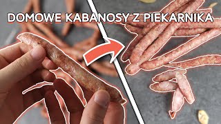 Domowe kabanosy pieczone w piekarniku BEZ WĘDZENIA [upl. by Gweneth437]