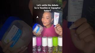 UNDERRATED LIPPIES VASELINE VS AQUAPHOR skincare lipcare preppy preppygrwm vaseline aquaphor [upl. by Annayr769]