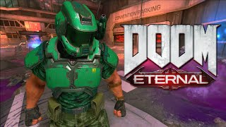 DOOM ETERNAL  TerraFormer  Ark Complex No Hud NIGHTMARE [upl. by Ulick]