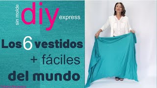 LOS 6 VESTIDOS MÁS FÁCILES DEL MUNDOEXPRESS  Fabiana Marquesini  604 [upl. by Cigam]