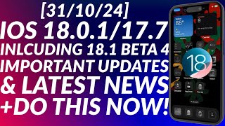 iOS 1801181b4177 Important NewsUpdates amp Good News  Downgrade  Save Blobs  Fully Explained [upl. by Aran]