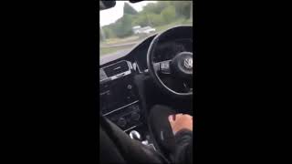 SCOUSE GANG CRAZY POLICE CHASE Golf R City Of Liverpool [upl. by Naujak]