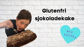 Glutenfri sjokoladakake [upl. by Ymmor233]