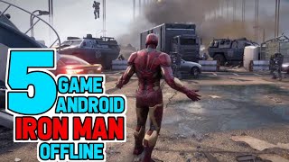 5 Game Android IRON MAN Offline Terbaik  Game Offline  Game Iron Man [upl. by Lucina]